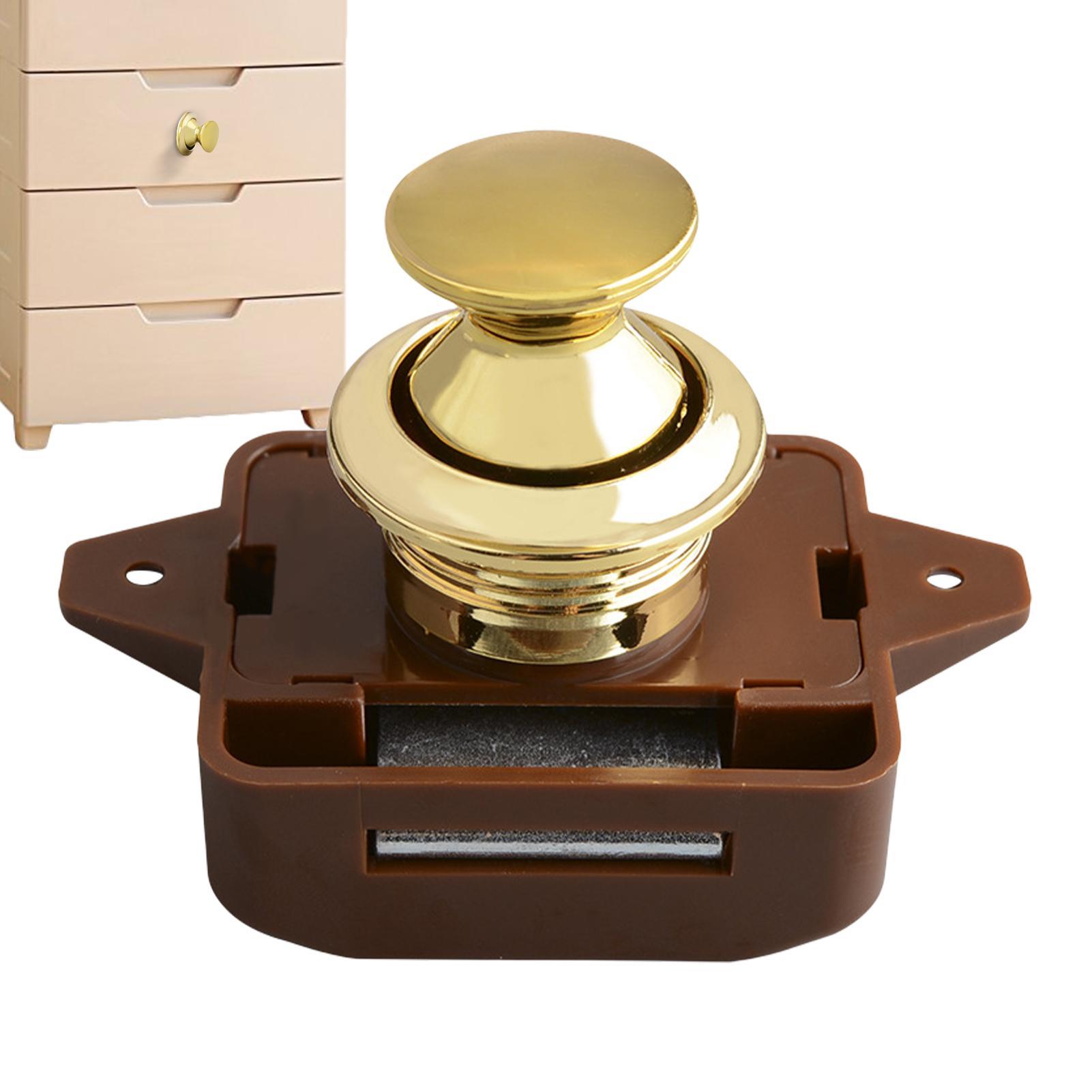 Furniture Hardware Suppliers - Keyless RV Push Cabinet Lock Push