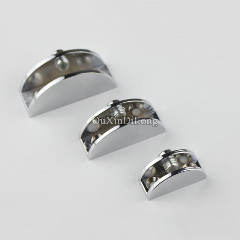 Furniture Hardware Brands - Brand New 10PCS Round Glass Clamps