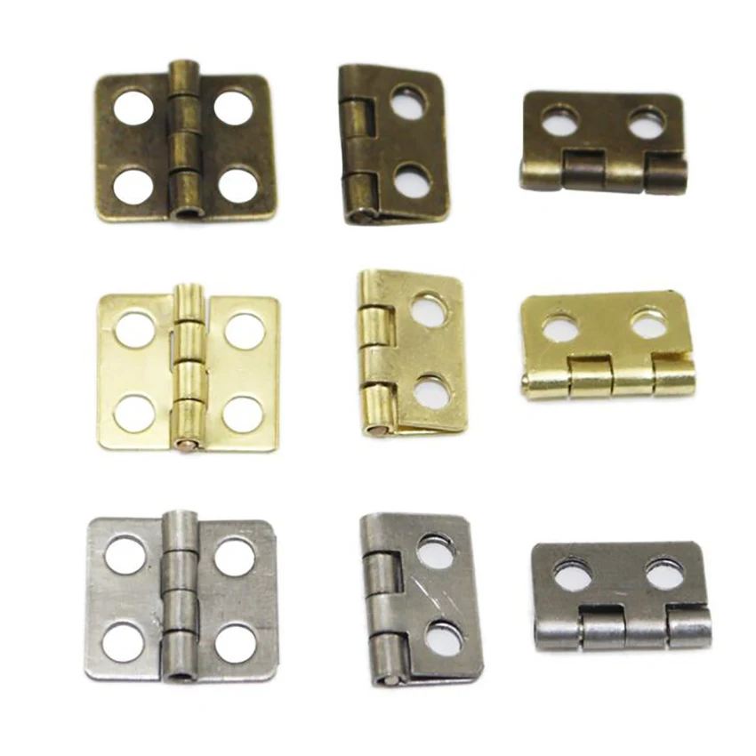 Furniture Hardware Replacement Parts - 20PCS/Lot Iron Hinges Hardware 13x12mm 180