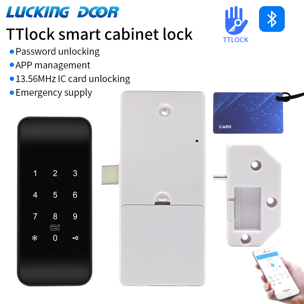 Furniture Hardware Suppliers - TTLOCK 13.56Mhz Fingerprint Drawer Lock Furniture
