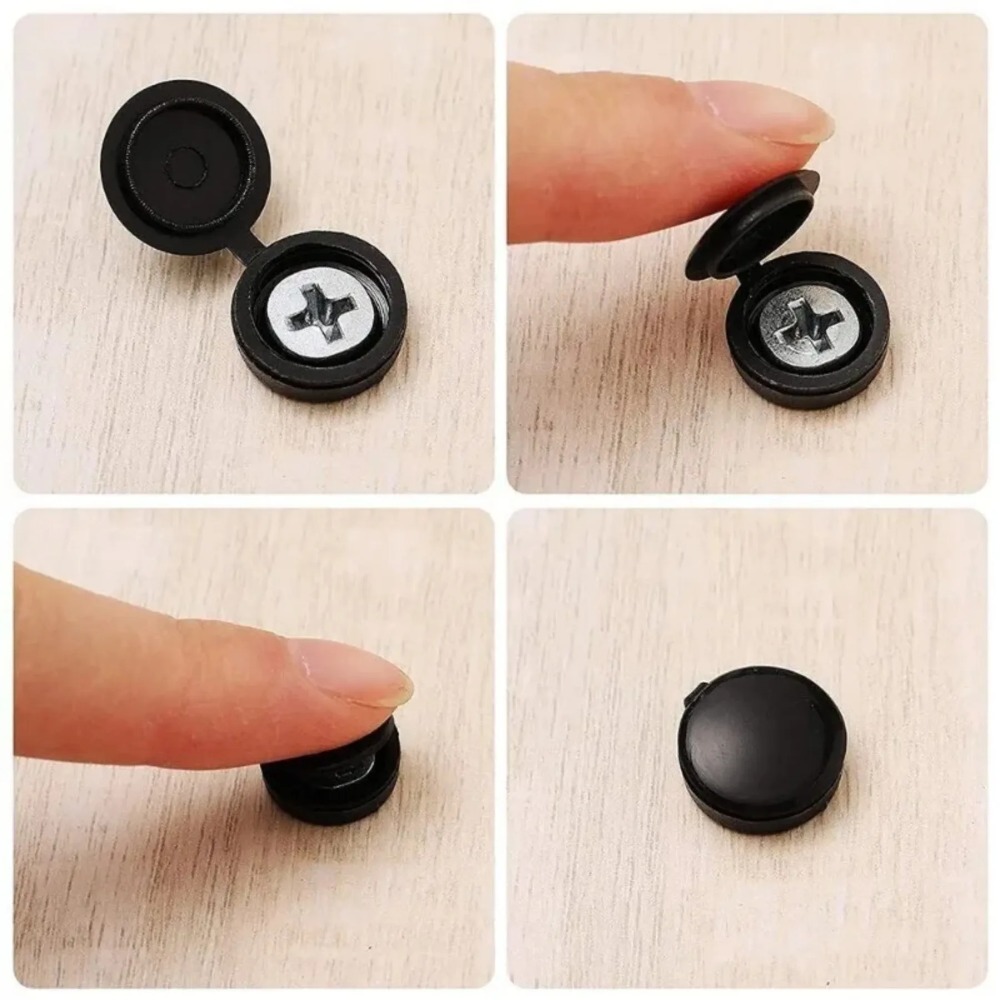 50/100/200 Pcs Black Practical - Furniture Hardware Replacement Parts ulasan dan harga