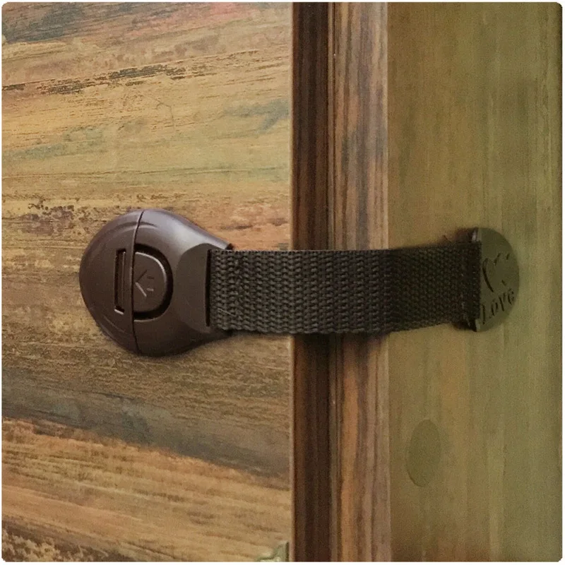 5pcs/lot Brown Cabinet Safety  - Furniture Hardware Suppliers ulasan dan harga