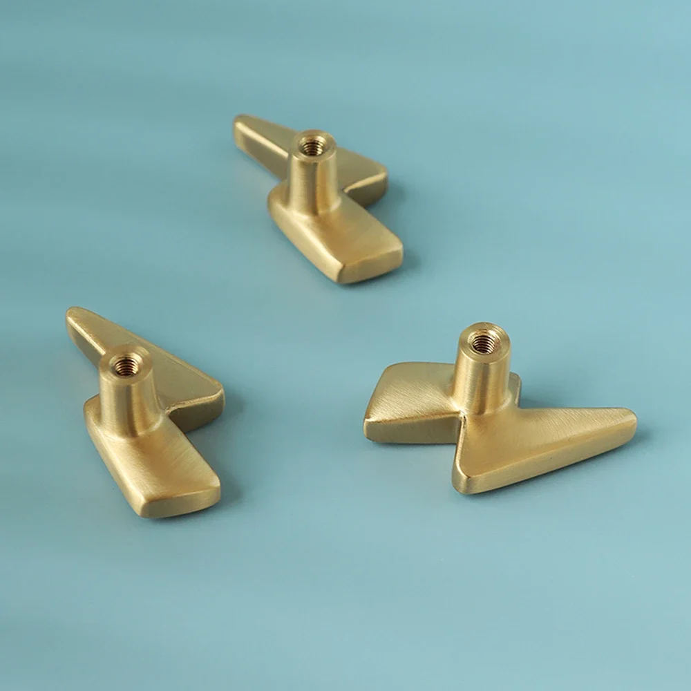 Lightning Design Brass Cabinet - Unique Furniture Hardware ulasan dan harga