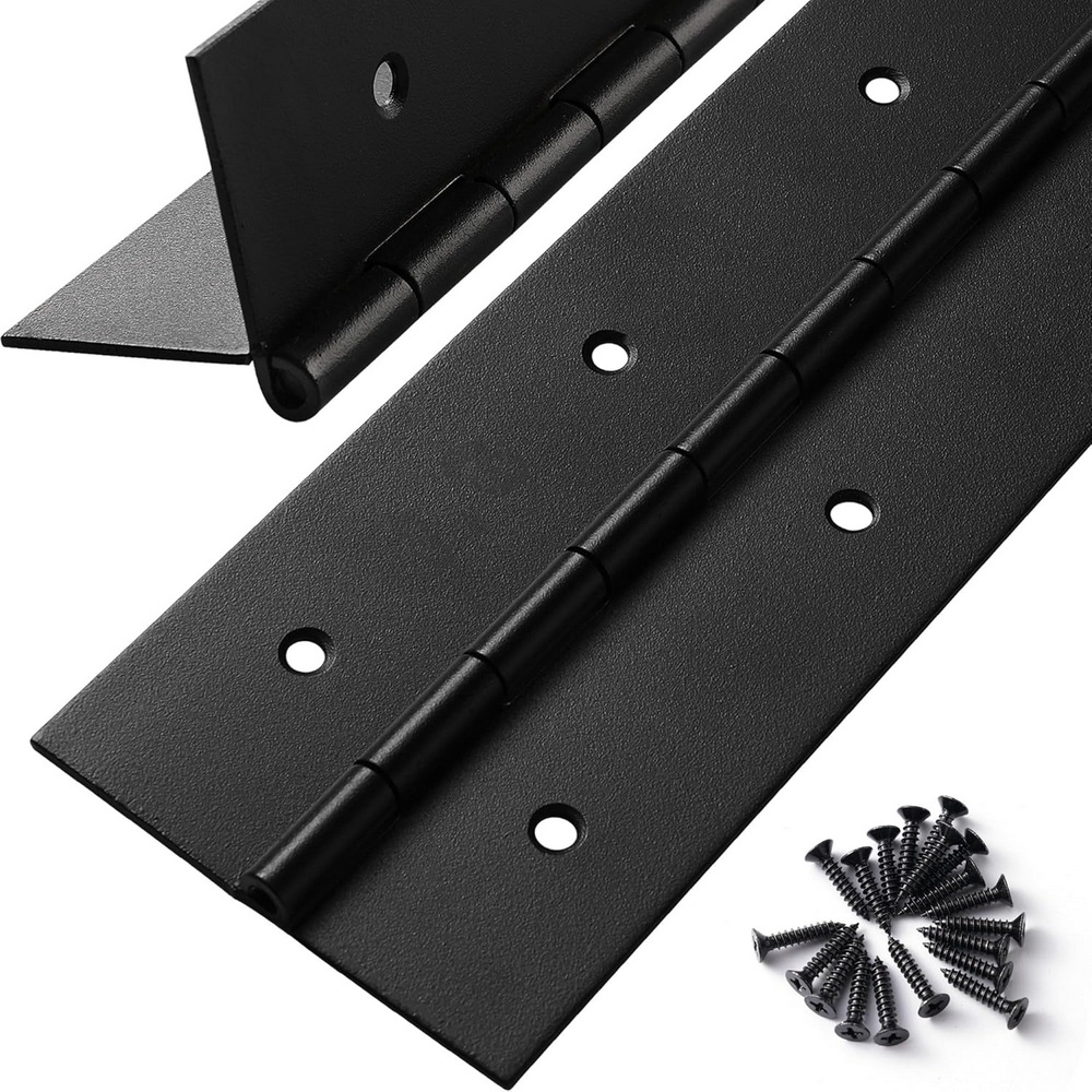 6in-20in Black Piano Hinges He - Furniture Hardware Replacement Parts ulasan dan harga