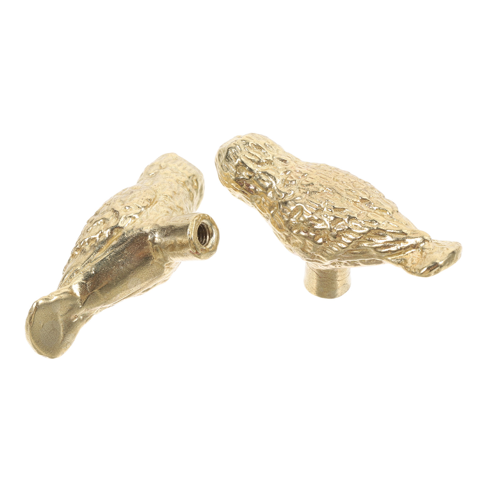 2Pcs Brass Owl Cabinet Pulls V - Unique Furniture Hardware ulasan dan harga