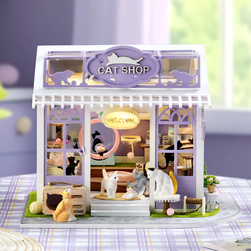 DIY Wooden Kitten Paradise Cot - Furniture Paradise & Hardware Ghaziabad ulasan dan harga