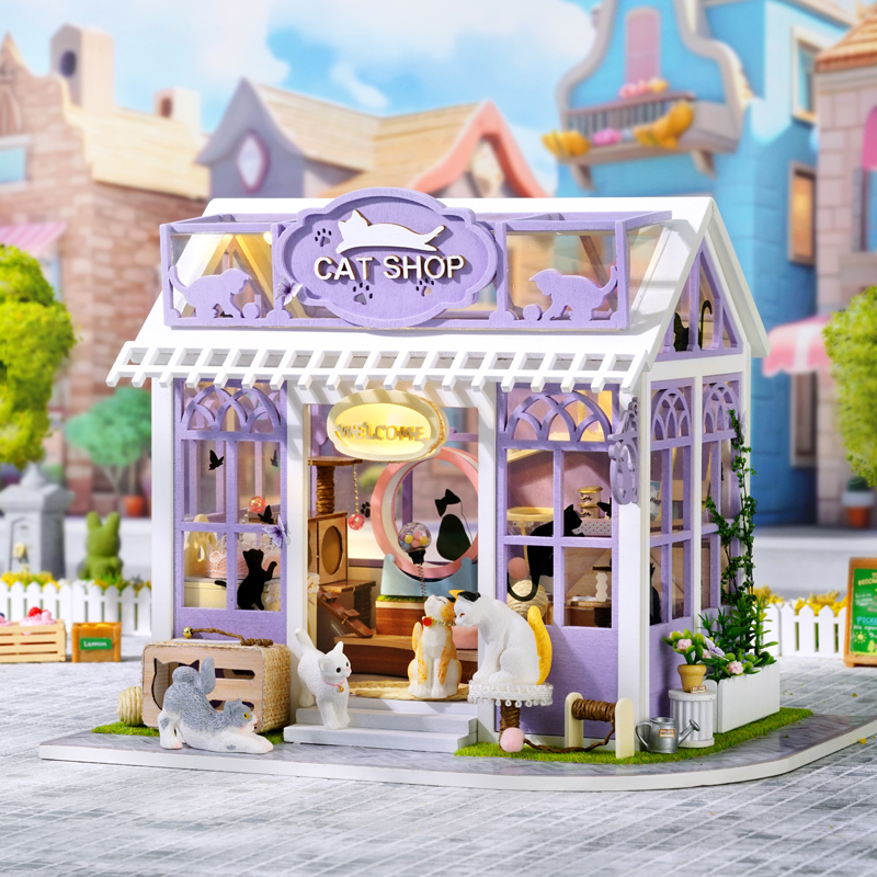 DIY Wooden Kitten Paradise Cot - Furniture Paradise & Hardware Ghaziabad ulasan dan harga