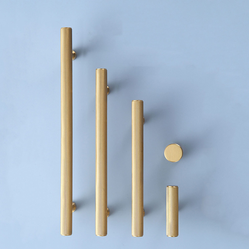 Gold Black Brass Handle with S - Furniture Hardware Gold ulasan dan harga