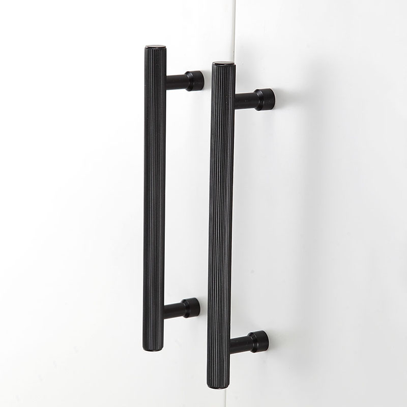 Gold Black Brass Handle with S - Furniture Hardware Gold ulasan dan harga