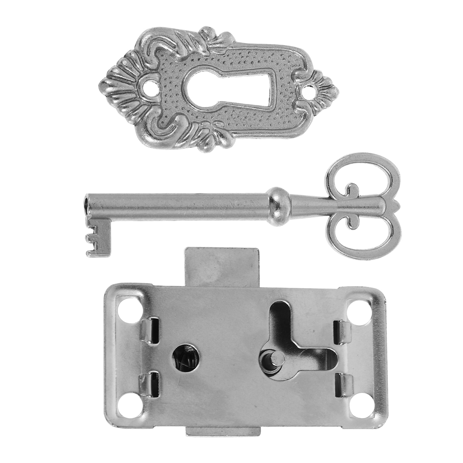 2Sets Lock Set Retro Iron Latc - Vintage Furniture Hardware Replacement ulasan dan harga
