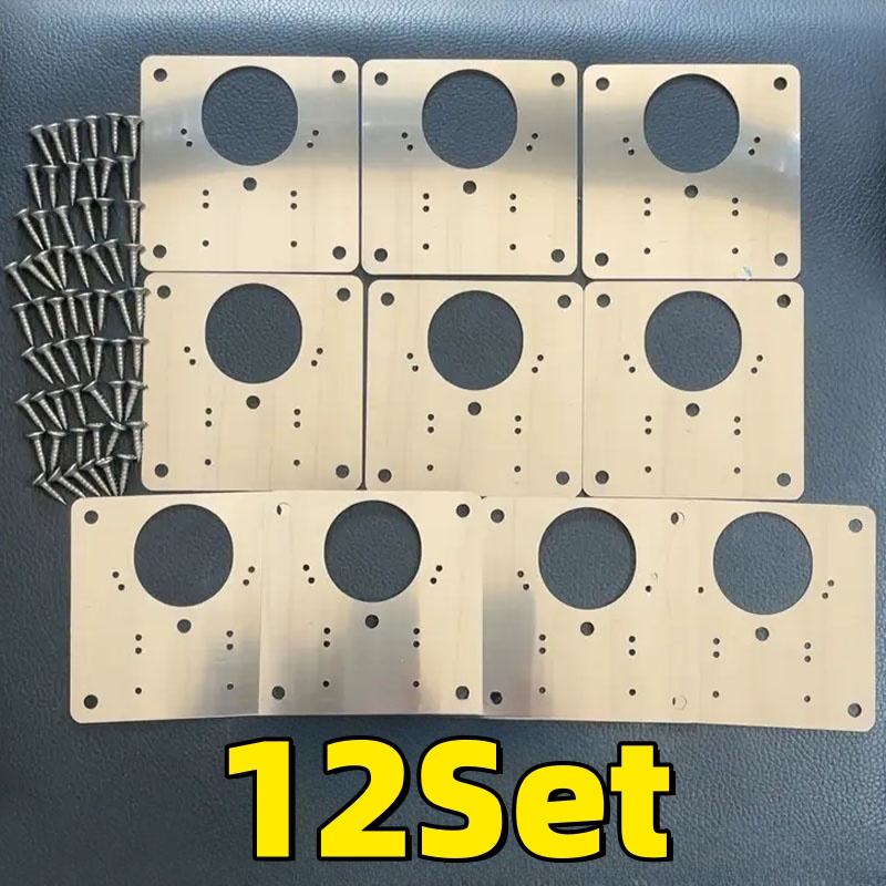Cabinet Door Hinge Repair Plat - Furniture Hardware Replacement Parts ulasan dan harga