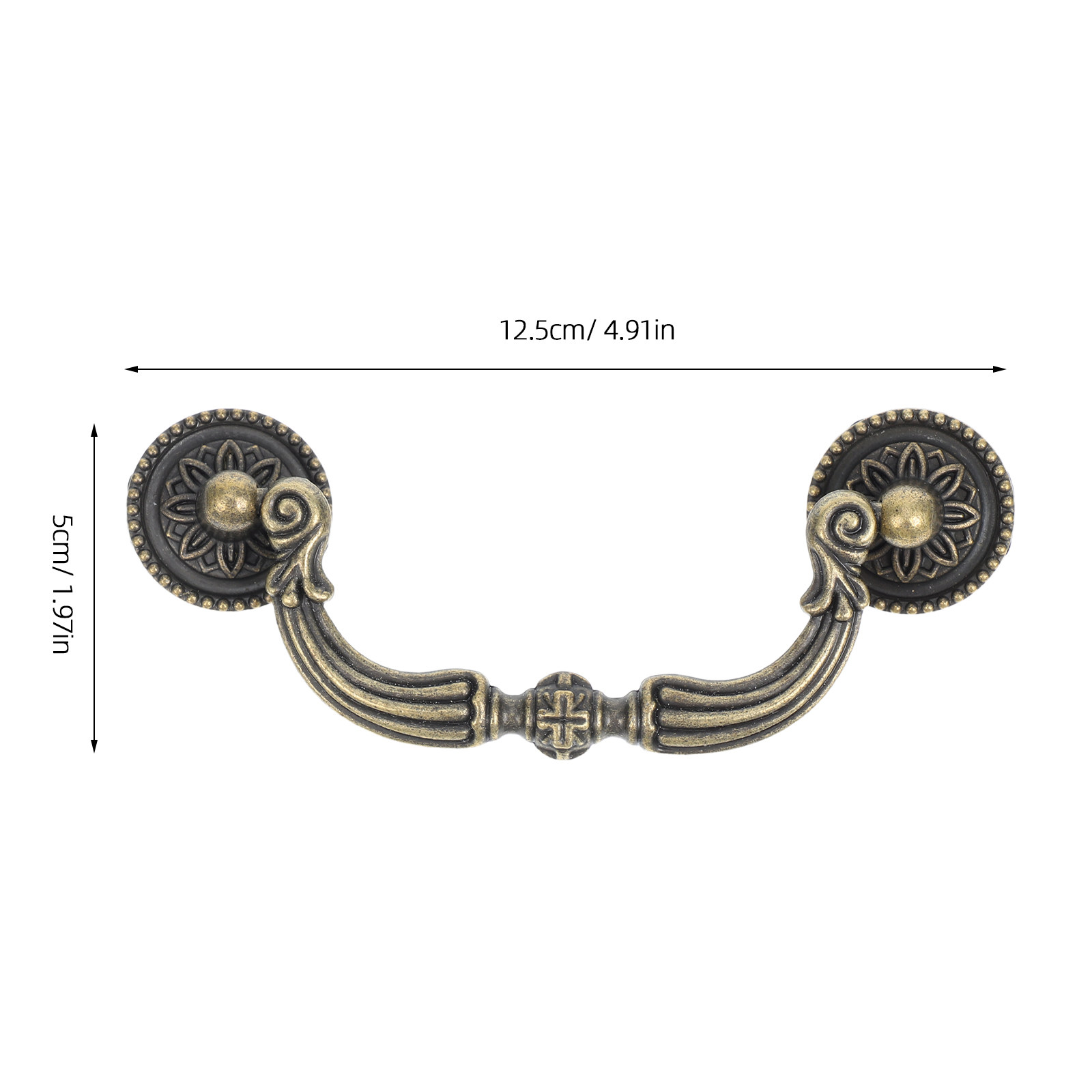 2Pcs Vintage Drawer Pull Handl - Vintage Furniture Hardware Replacement ulasan dan harga