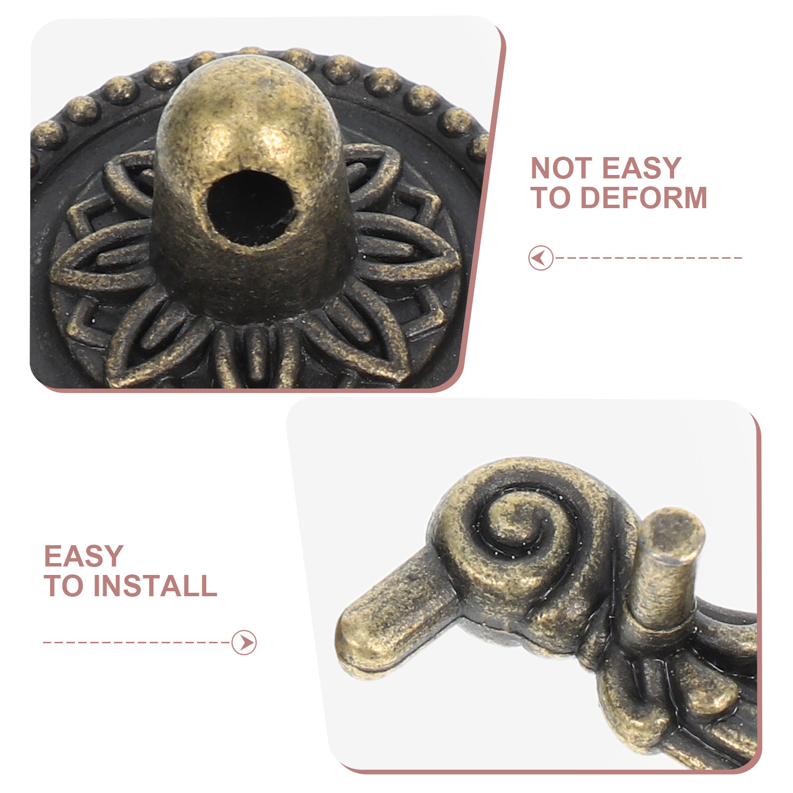 2Pcs Vintage Drawer Pull Handl - Vintage Furniture Hardware Replacement ulasan dan harga