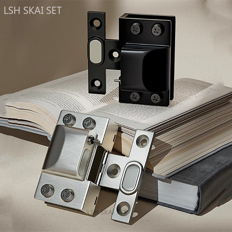 Non-perforated Glass Hinges Hi - Furniture Hardware Replacement Parts ulasan dan harga