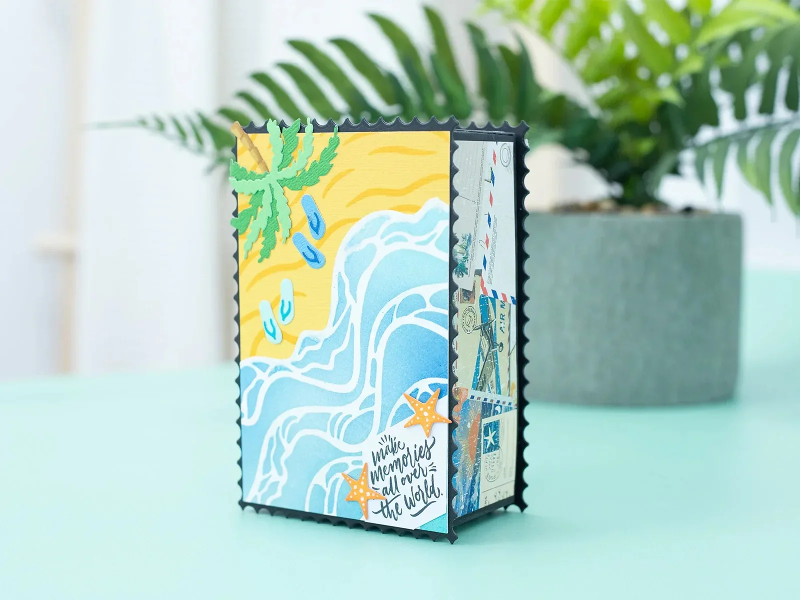 Island Paradise Scene Stamp Se - Furniture Paradise & Hardware Ghaziabad ulasan dan harga