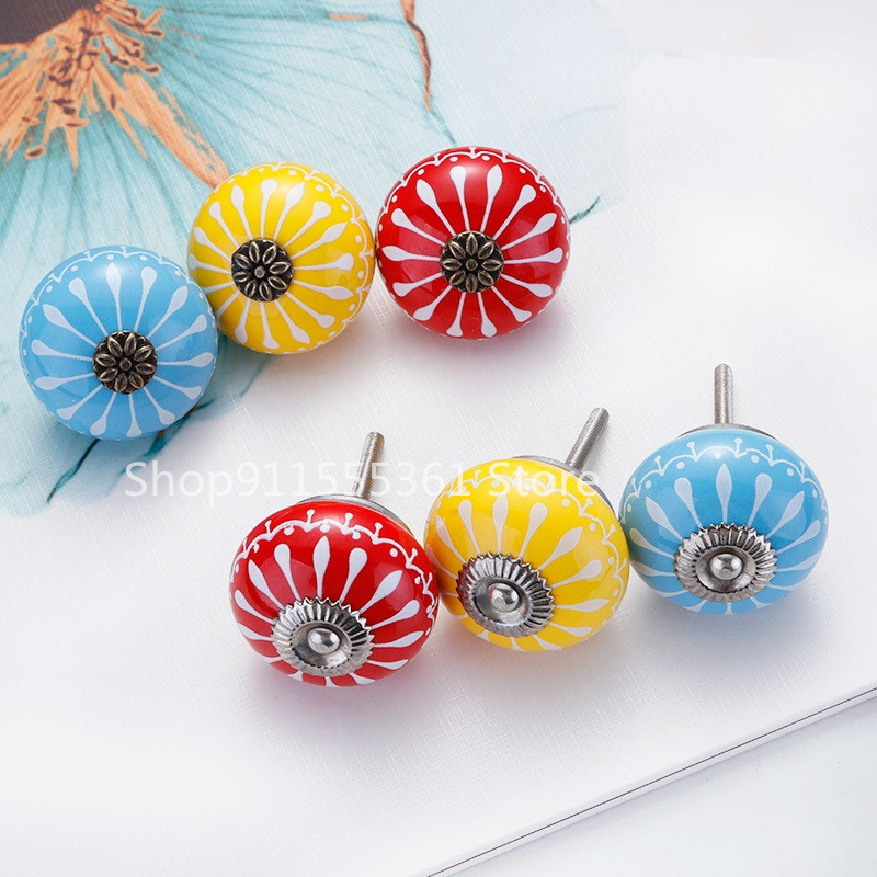 Ceramic Knob / Dresser Knobs W - Unique Furniture Hardware ulasan dan harga
