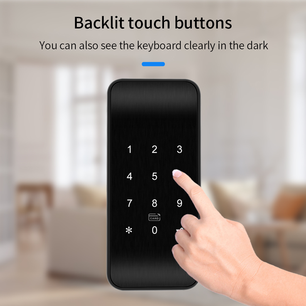 TTLOCK 13.56Mhz Fingerprint Dr - Furniture Hardware Suppliers ulasan dan harga