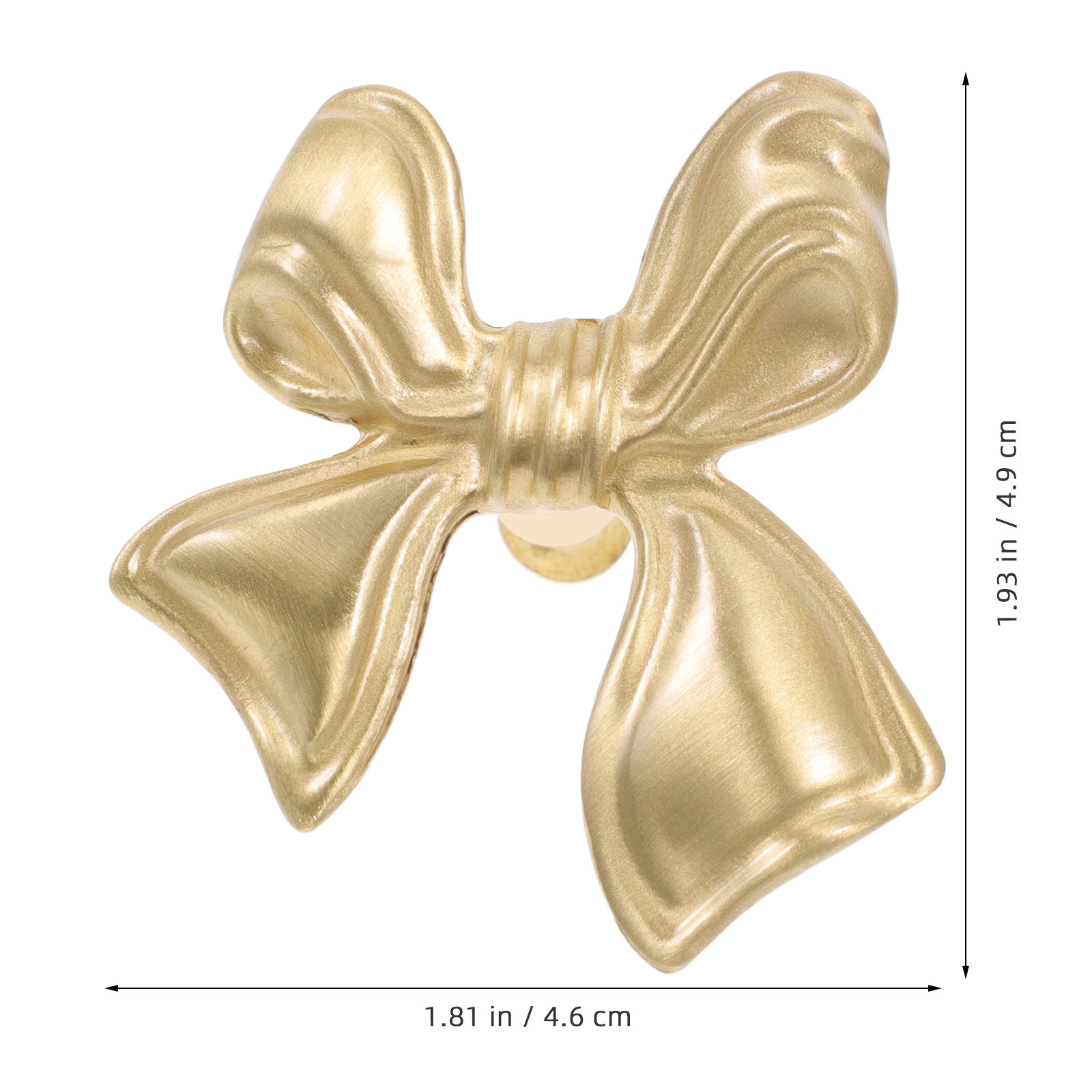 Bow Drawer Pull Brass Bowknot  - Unique Furniture Hardware ulasan dan harga