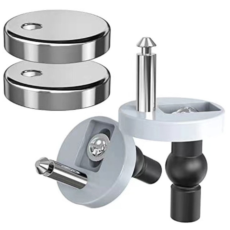 2Pcs Toilet Seat Hinges Top Fi - Furniture Hardware Replacement Parts ulasan dan harga