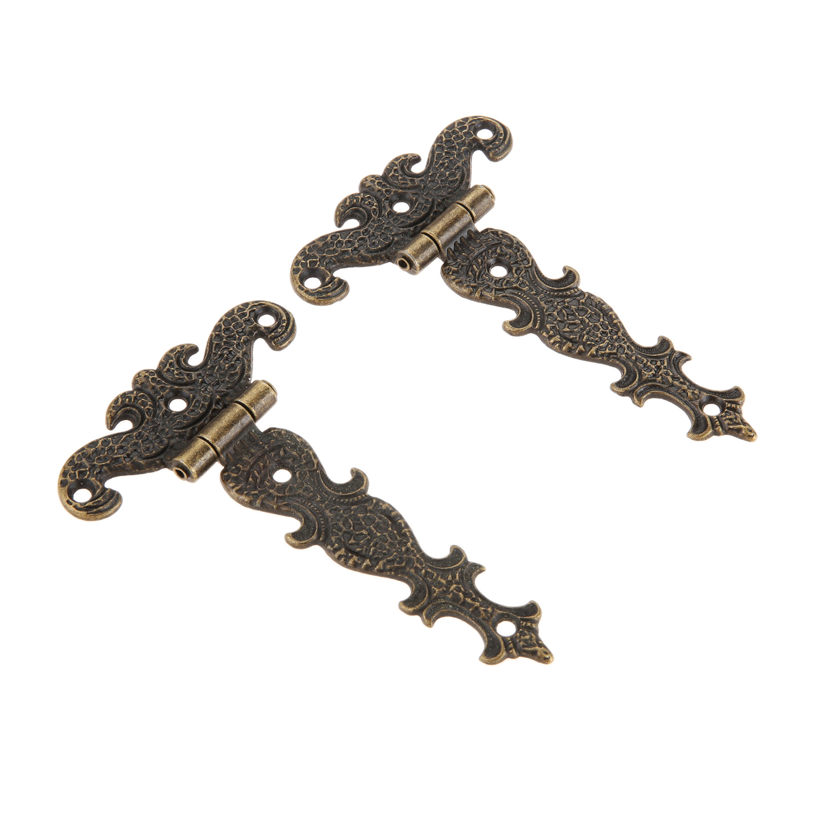 DRELD 2Pcs Vintage Brass Plate - Furniture Hardware Replacement Parts ulasan dan harga