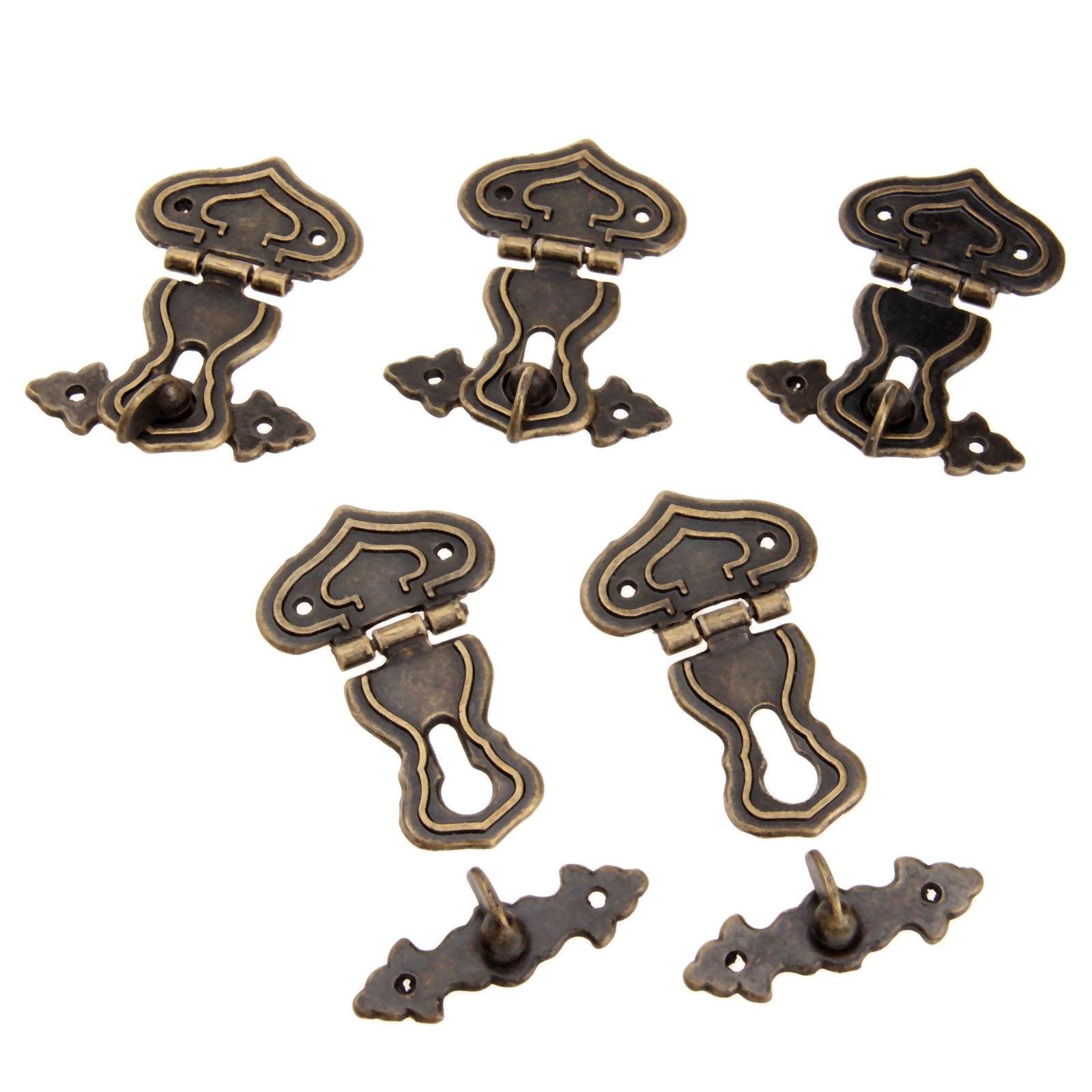 5Pcs 63x47mm Antique Metal Loc - Furniture Hardware Suppliers ulasan dan harga