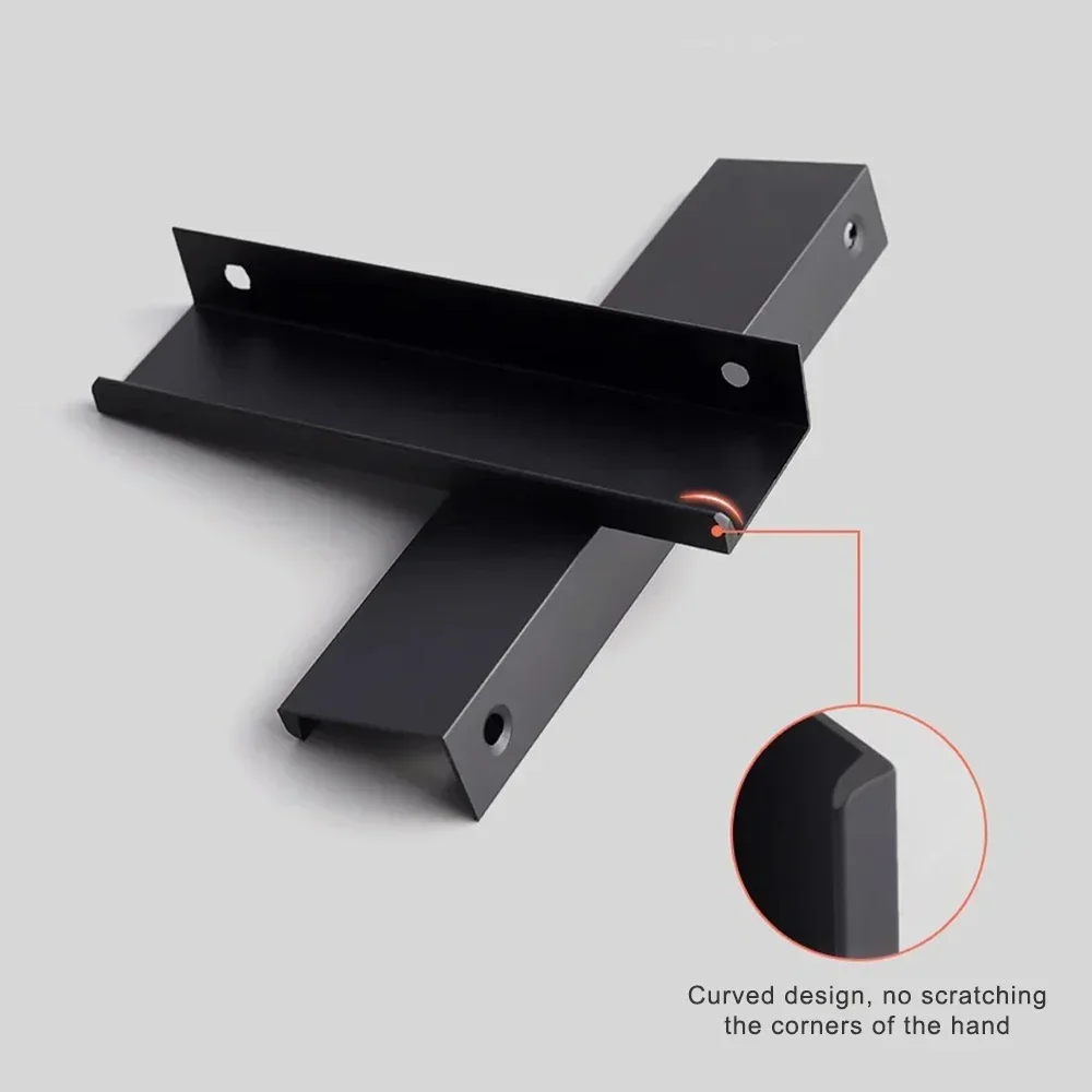 Non-punch Furniture Handle Bru - Furniture Hardware Gold ulasan dan harga