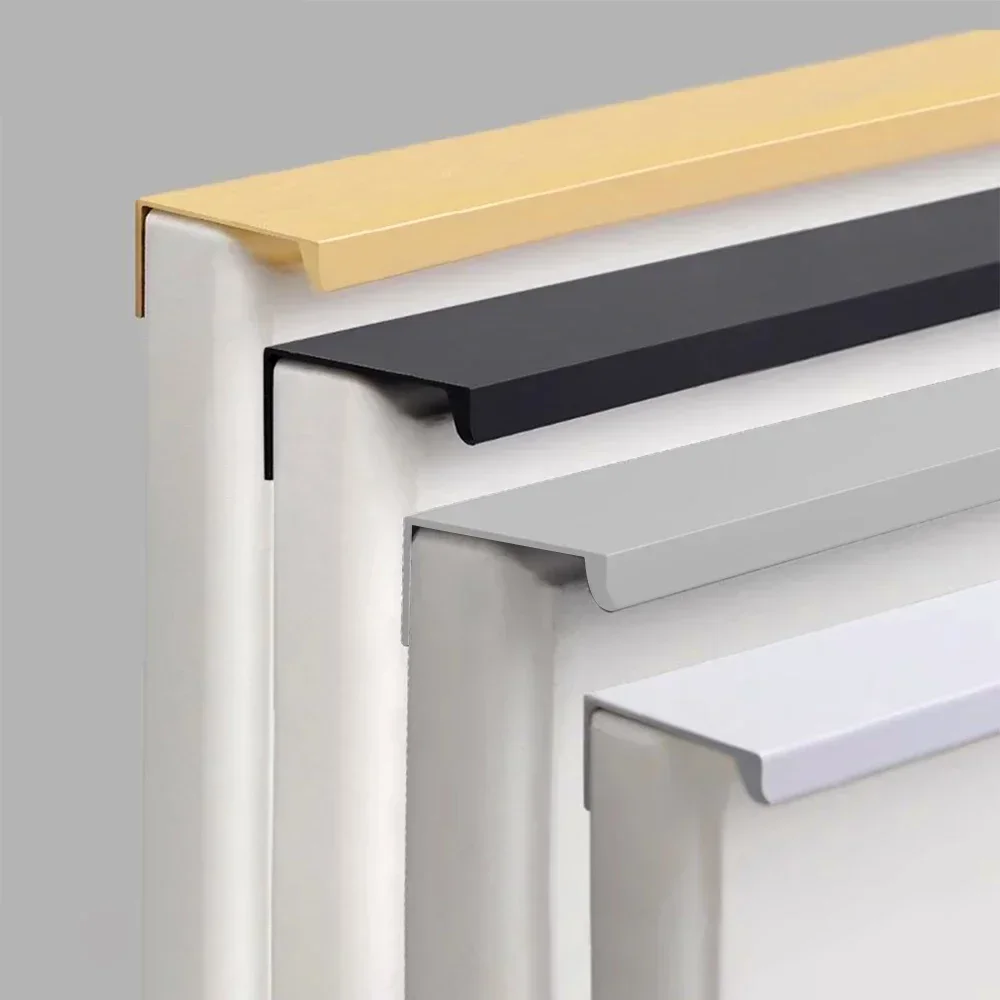 Non-punch Furniture Handle Bru - Furniture Hardware Gold ulasan dan harga