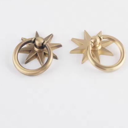 Anise Star Shape Cabinet Antiq - Furniture Hardware Gold ulasan dan harga