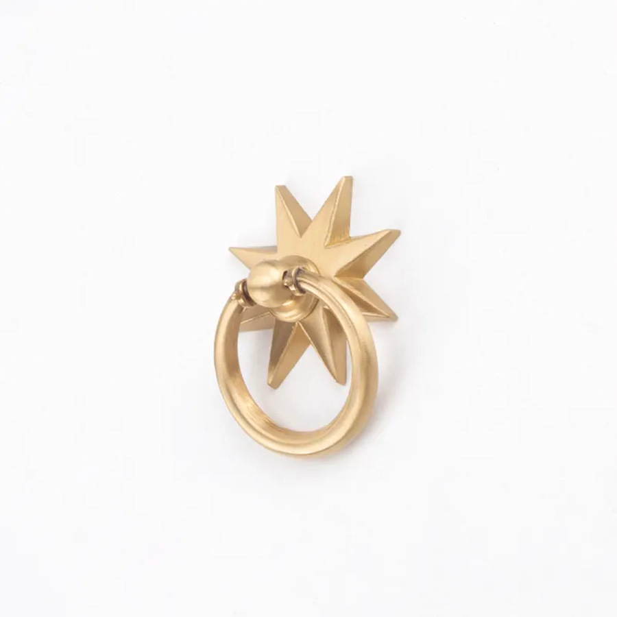 Anise Star Shape Cabinet Antiq - Furniture Hardware Gold ulasan dan harga