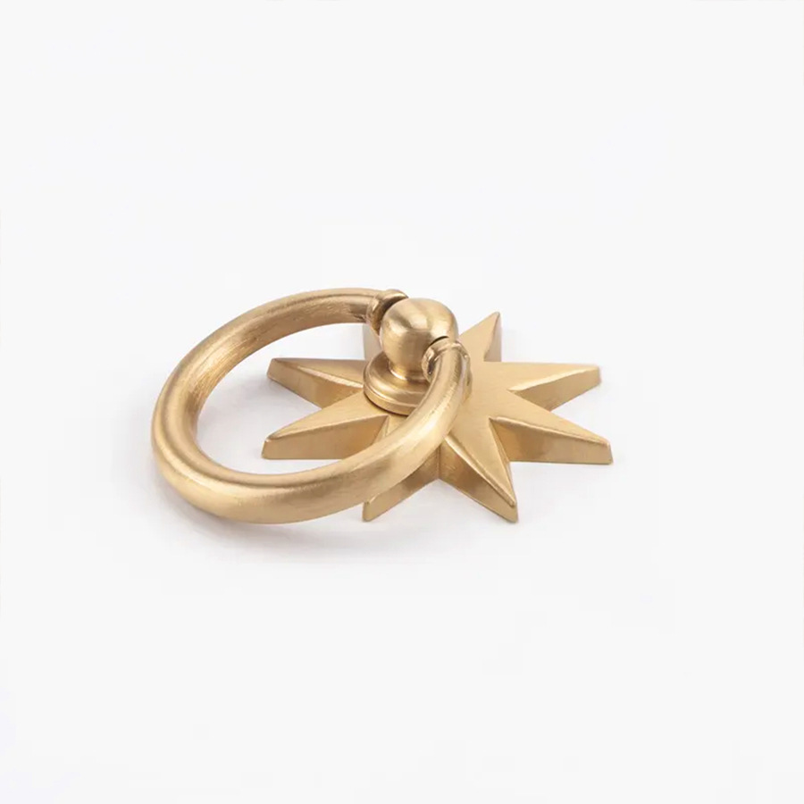 Anise Star Shape Cabinet Antiq - Furniture Hardware Gold ulasan dan harga