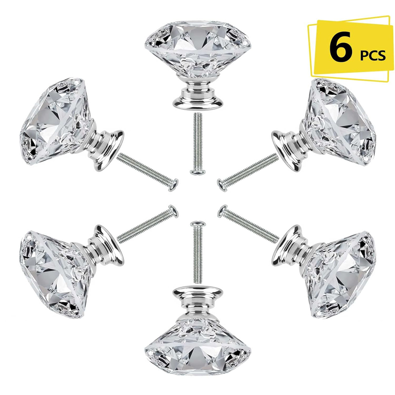 6Pcs Cabinet Knob with Screws  - Furniture Hardware Suppliers ulasan dan harga