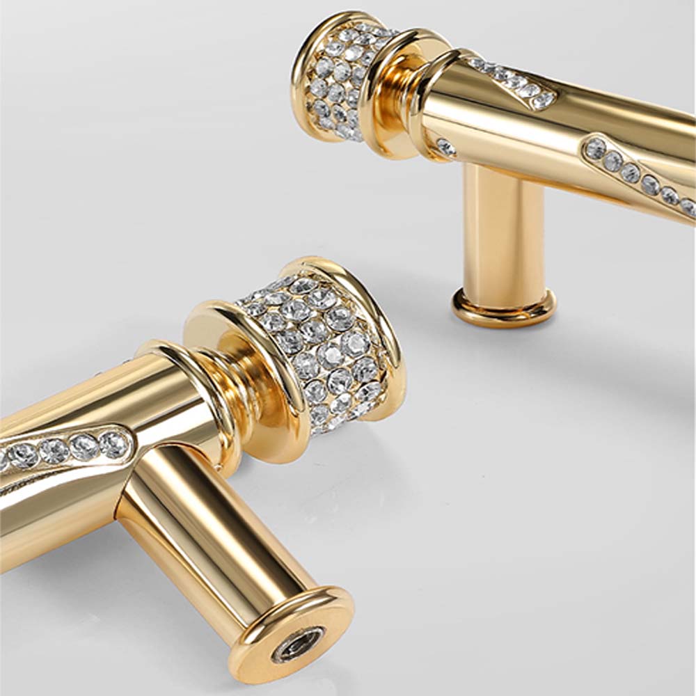 Gold Light Luxury Cabinet Draw - Furniture Hardware Gold ulasan dan harga