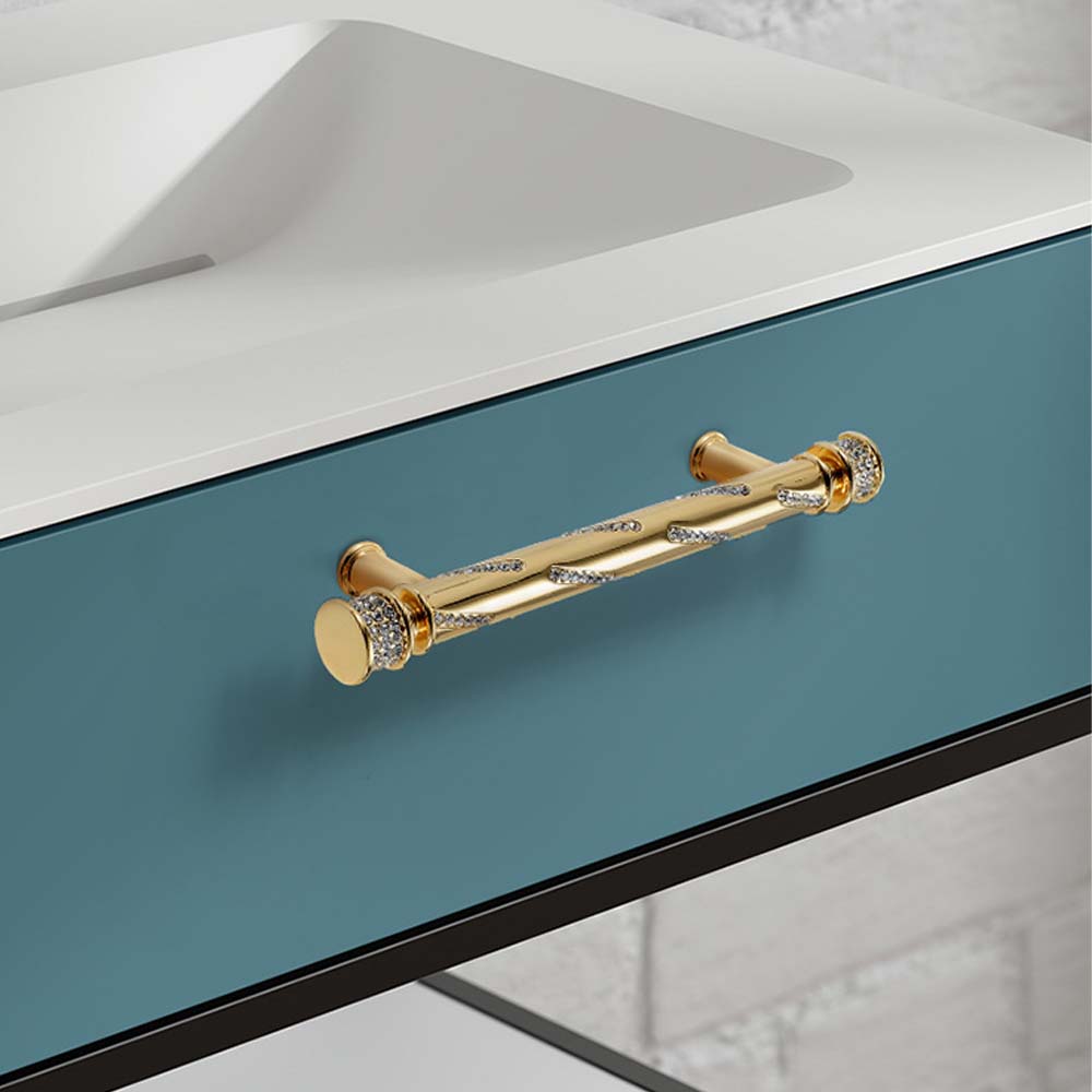 Gold Light Luxury Cabinet Draw - Furniture Hardware Gold ulasan dan harga