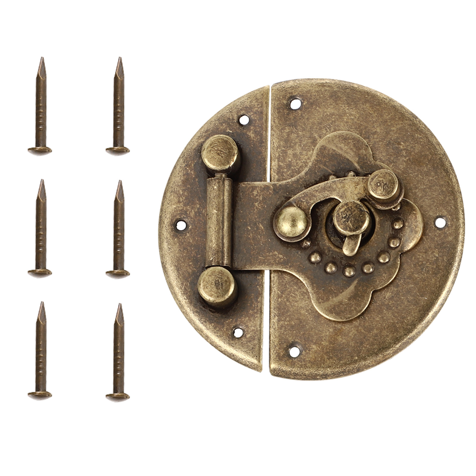 1Pcs Chinese Copper Jewelry Bo - Vintage Furniture Hardware Replacement ulasan dan harga