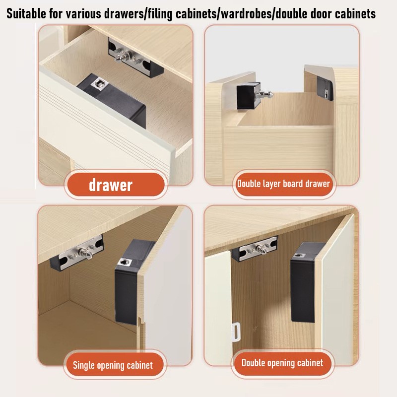 Tuya Smart Cabinet Door Lock K - Furniture Hardware Suppliers ulasan dan harga