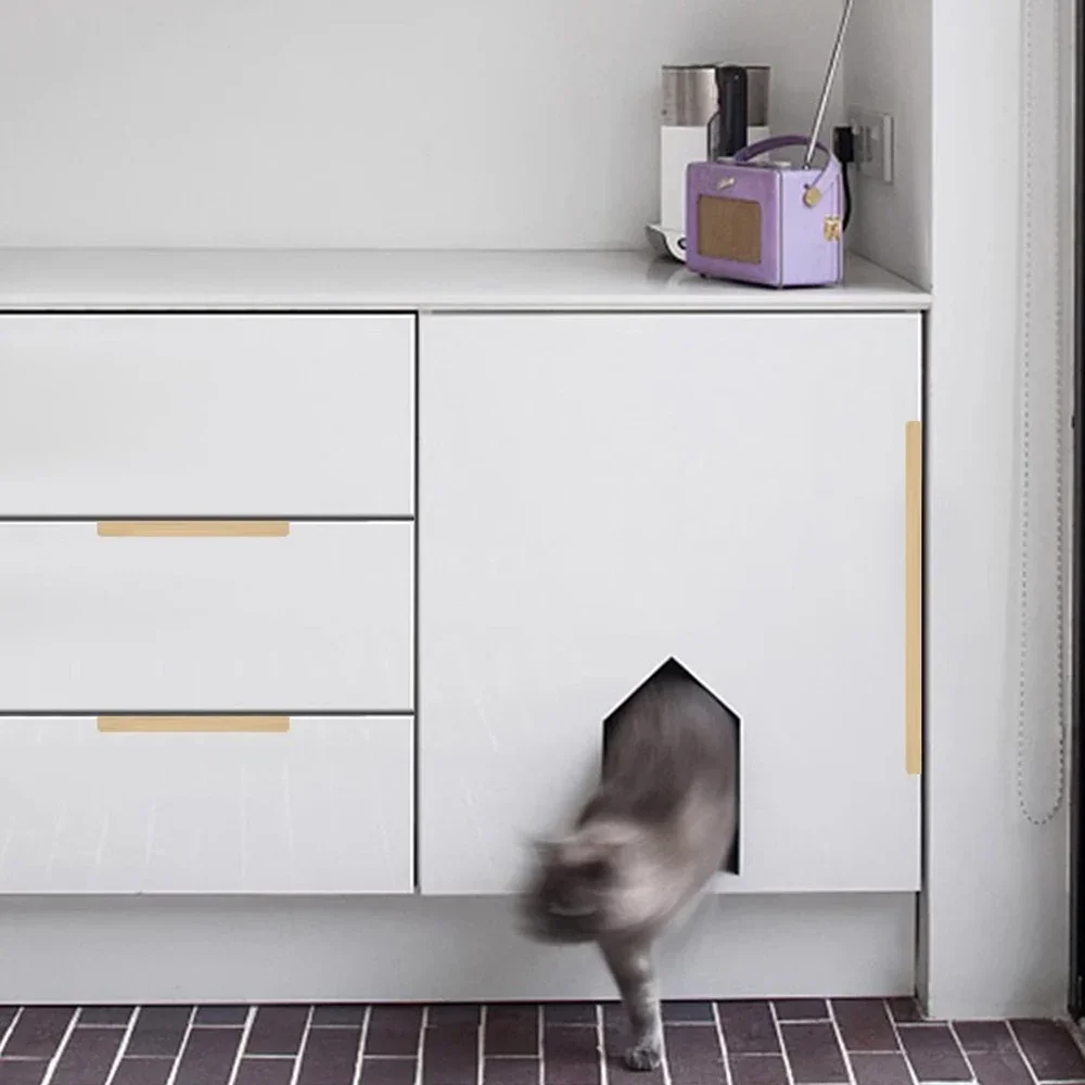 Hidden Furniture Handles Matte - Furniture Hardware Gold ulasan dan harga