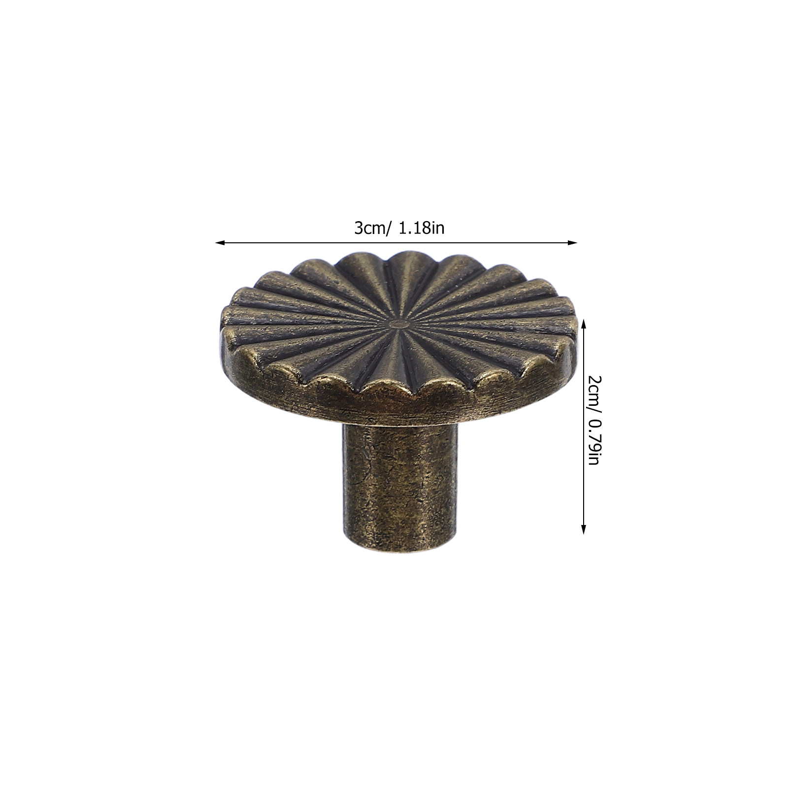 8Pcs Vintage Brass Dresser Kno - Vintage Furniture Hardware Replacement ulasan dan harga
