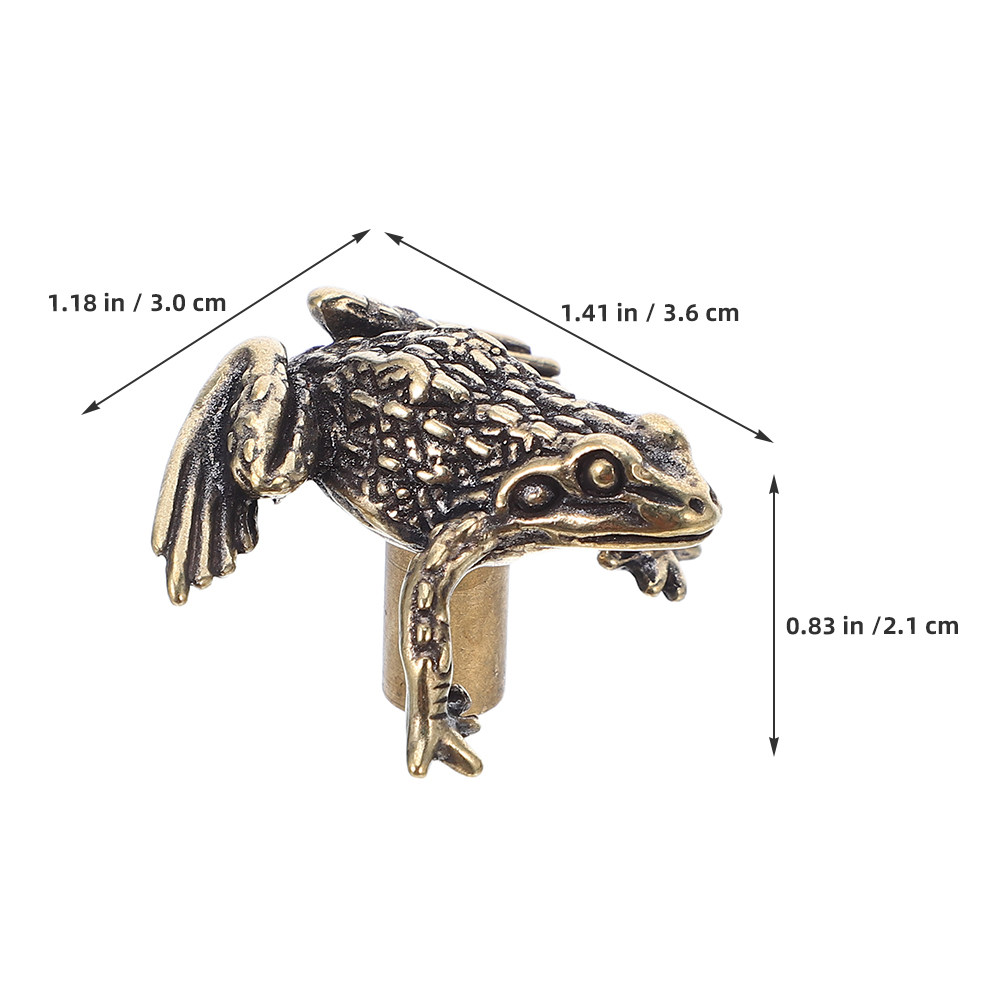 2Pcs Brass Toad Door Handles V - Unique Furniture Hardware ulasan dan harga