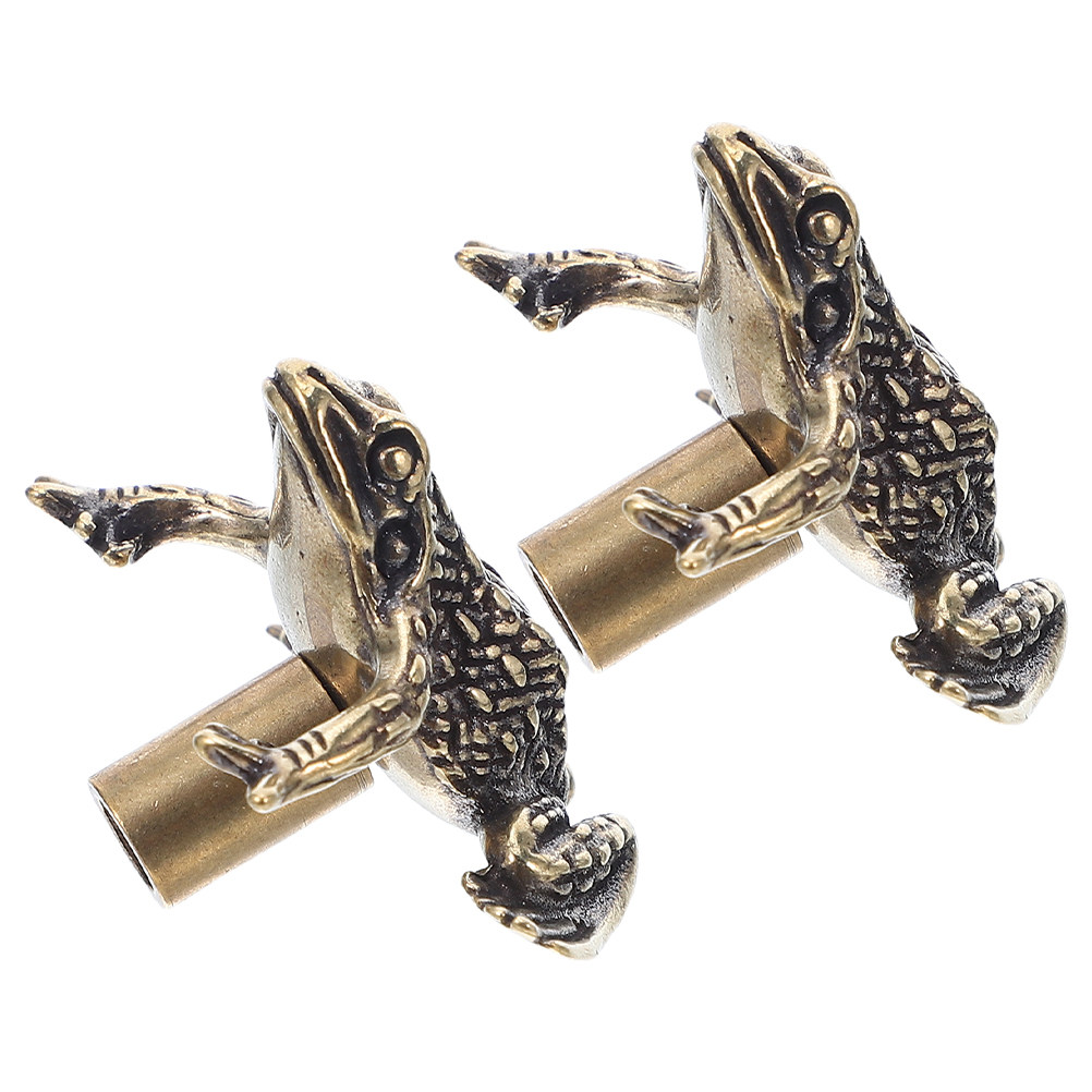 2Pcs Brass Toad Door Handles V - Unique Furniture Hardware ulasan dan harga