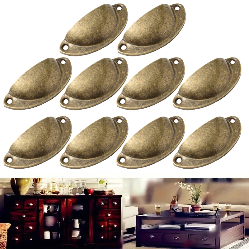 10PC Cabinets Pulls Drawer Kno - Vintage Furniture Hardware Replacement ulasan dan harga